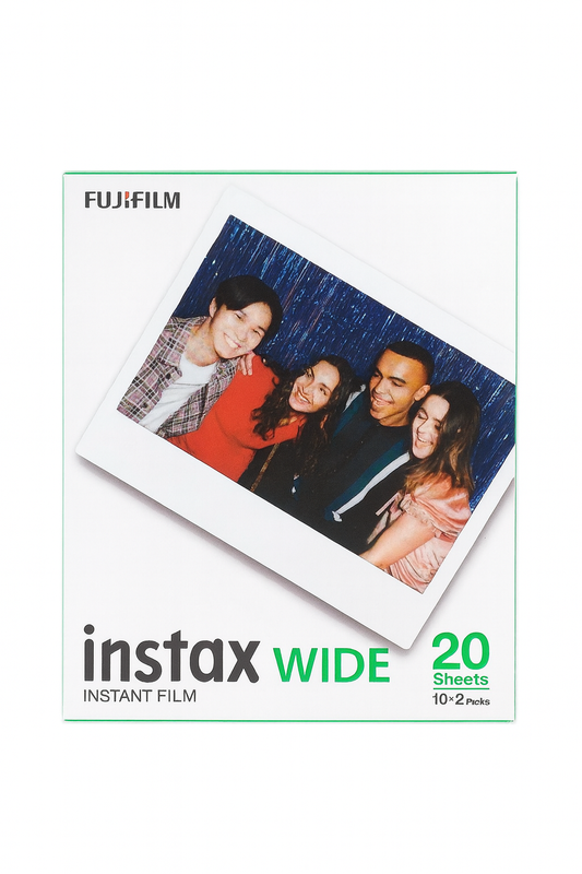 Fujifilm Instax Wide 20 Sheet Film Pack – ISO 800