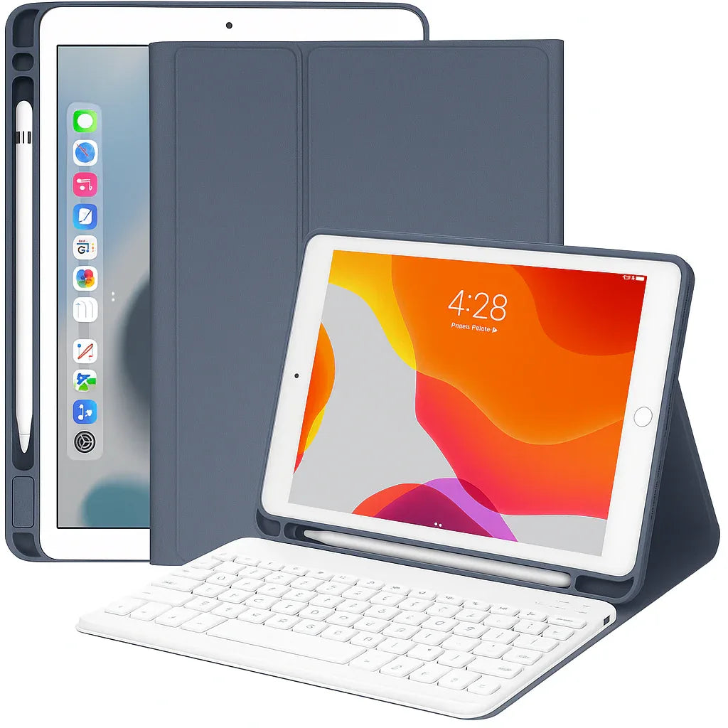 JADEMALL Backlit Detachable iPad Keyboard Case - Gomix Brands Outlet