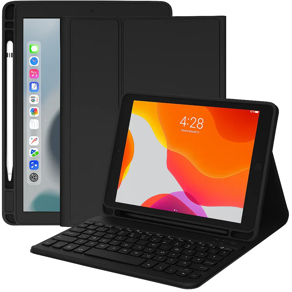 JADEMALL Backlit Detachable iPad Keyboard Case - Gomix Brands Outlet