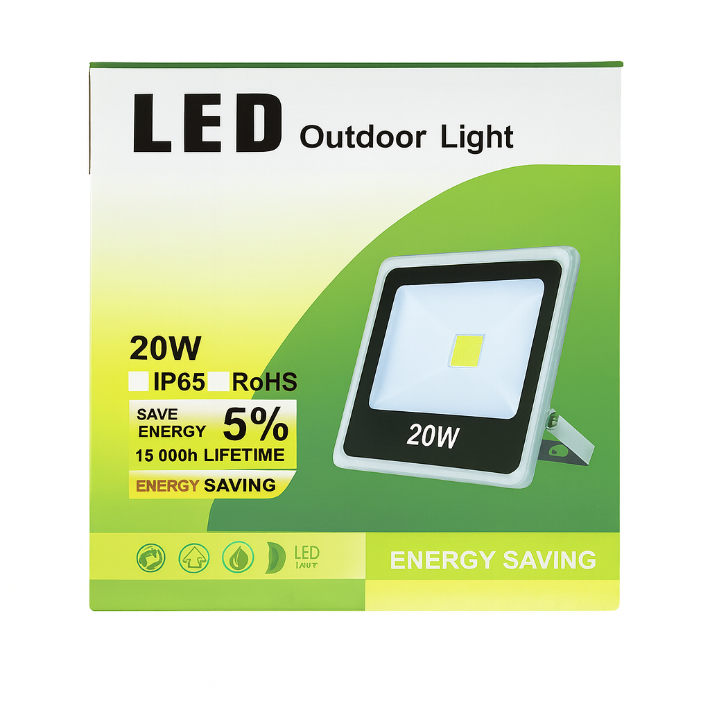 OUTDOOR-INTERIOR HALOGEN LED LAMP 20W