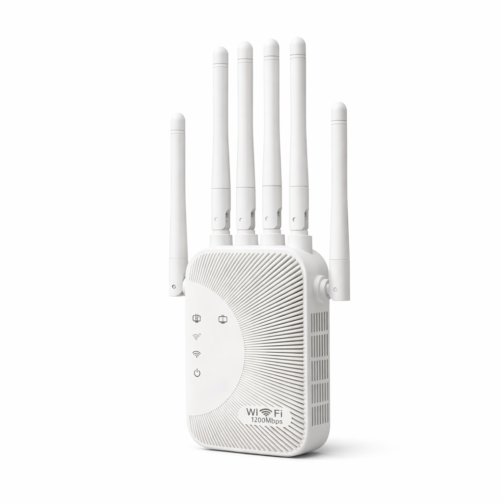 Intelligent wireless WiFi signal Amplifier