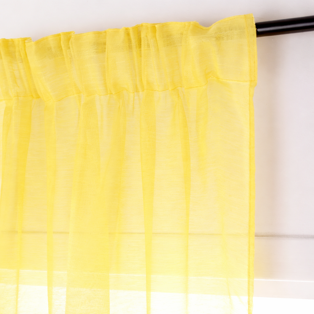 FENETRE SUR COUR Dolly Curtain 140x250 cm – 100% Polyester Voile
