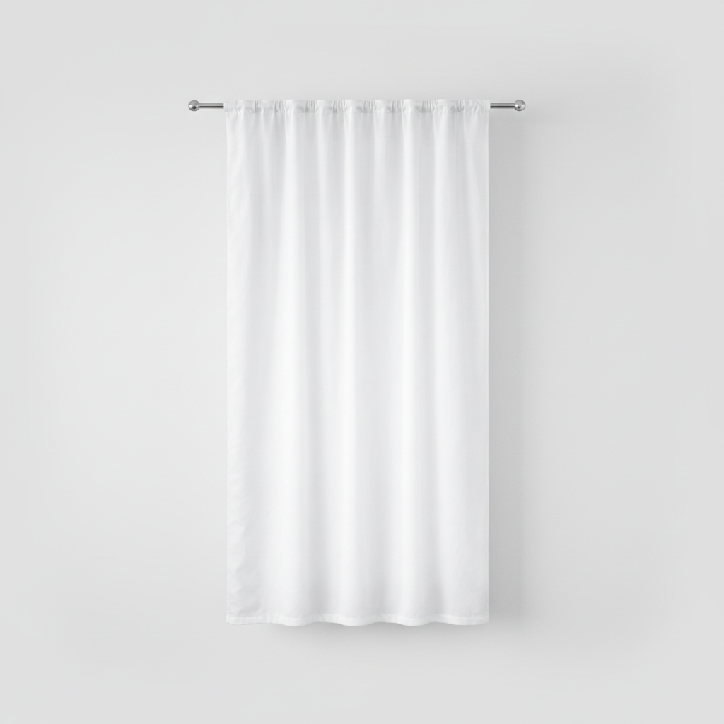 White Plain Curtains