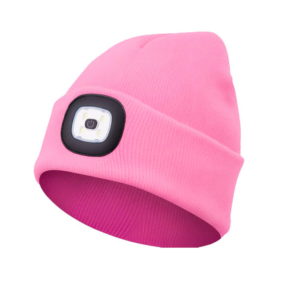 Gorilla Night Watcher USB Rechargeable LED Beanie with Brightness Modes