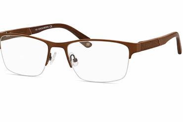 MODFANS Semi-Rimless Metal Rectangular Eyeglasses