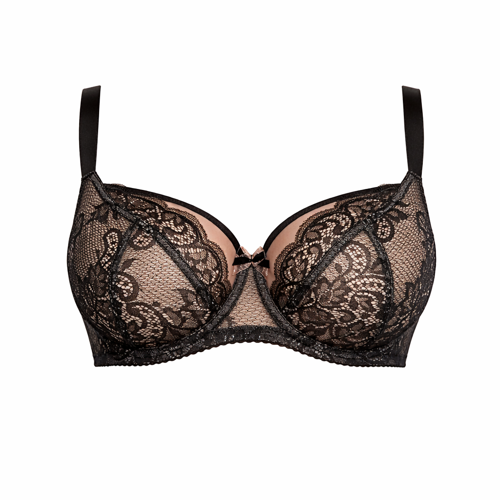 Vivisence Lace Underwire Bra with Soft Cups