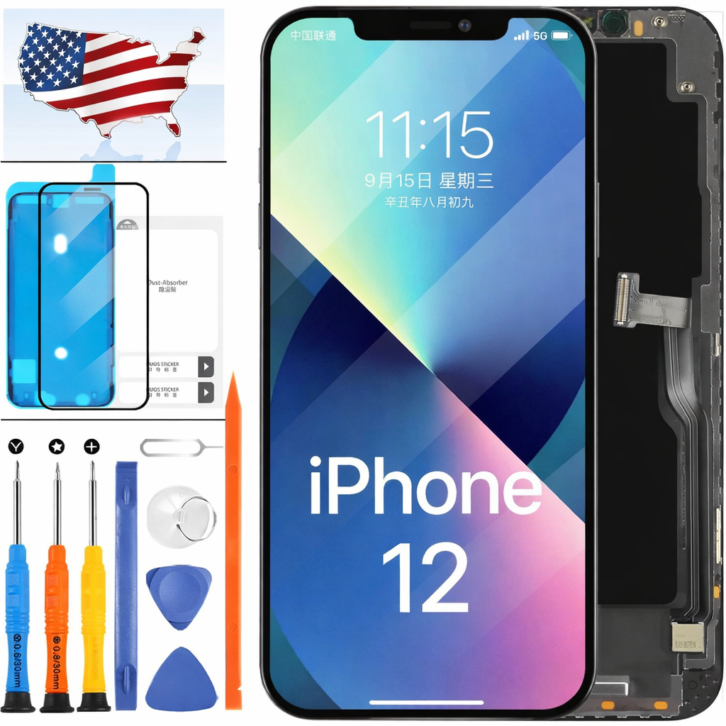 iPhone 12 & Pro & Pro Max 6.7" LCD & Digitizer Assembly Kit
