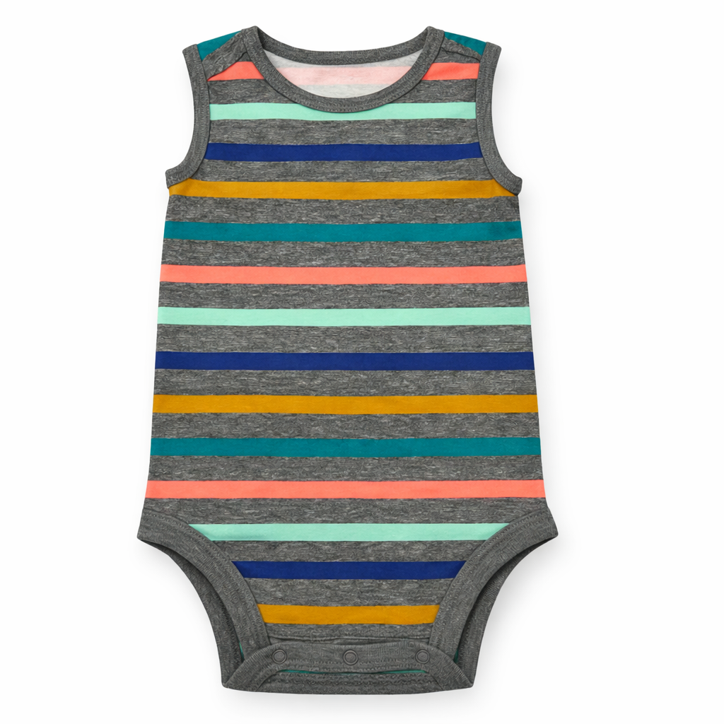 Okie Dokie Baby Multicolor Bodysuit