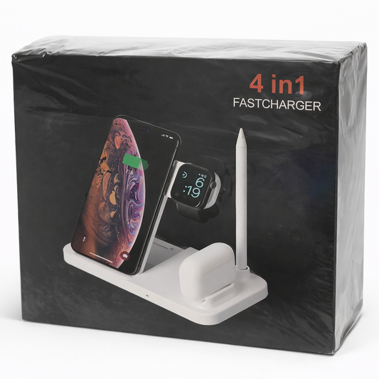 FAST CHARGER 4 IN 1 (BLACK)