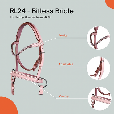 HKM Funny Horses 2 - Pink Mini Shetty Horse Equipment
