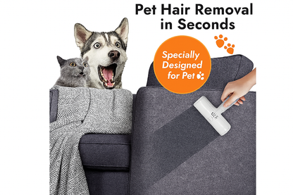 FusselMonster Pet Hair Remover Roller: Reusable Lint Roller for Furniture
