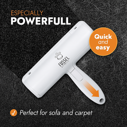 FusselMonster Pet Hair Remover Roller: Reusable Lint Roller for Furniture