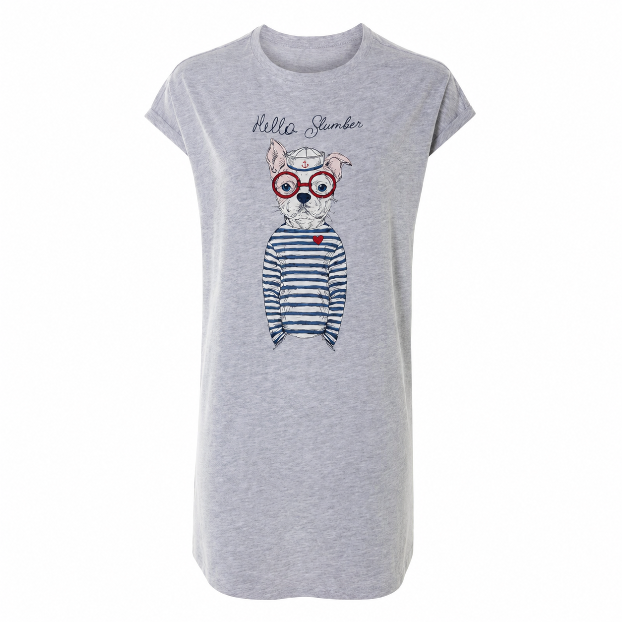 Esmara Women's Cotton Nightgown T-Shirt Dress