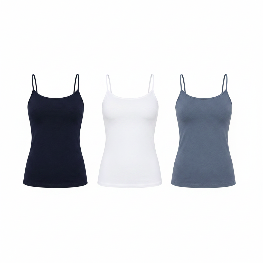 esmara Women's Camisole Top 3-Pack