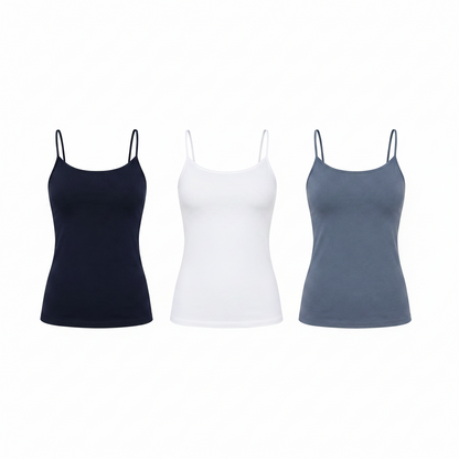 esmara Women's Camisole Top 3-Pack