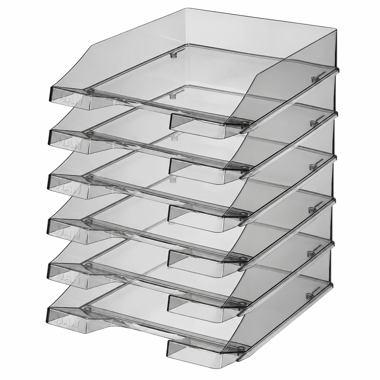 HAN Classic desk drawer  transparent grey (PACK OF 6)