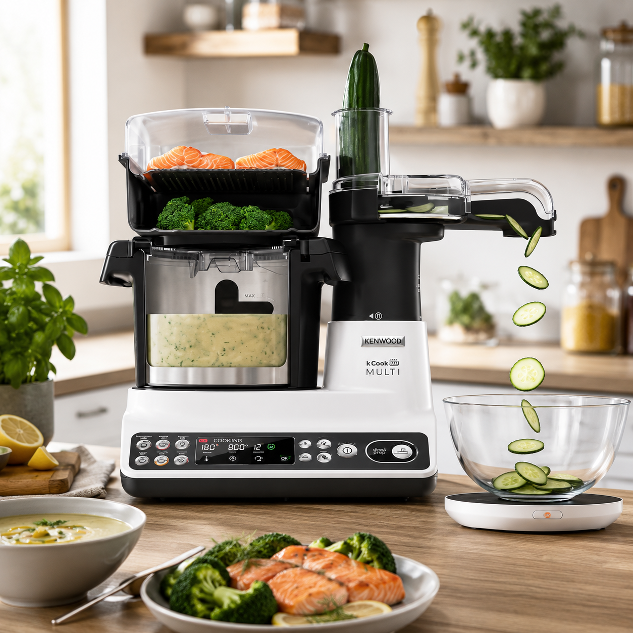 KENWOOD Kcook Multi CCL401WH 4.5L Food Processor