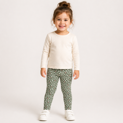 Lupilu Girls' 2-Pack Leggings