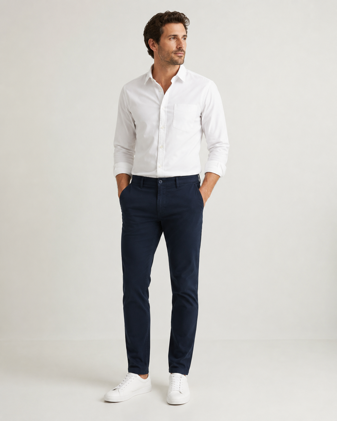 Livergy® Men's Chino Pants Regular Rise