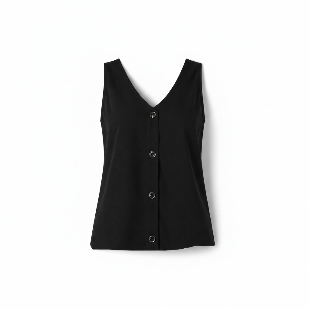Esmara Button Front Sleeveless Top