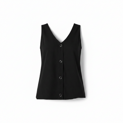 Esmara Button Front Sleeveless Top