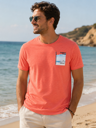 LIVERGY Men's T-Shirt Cotton