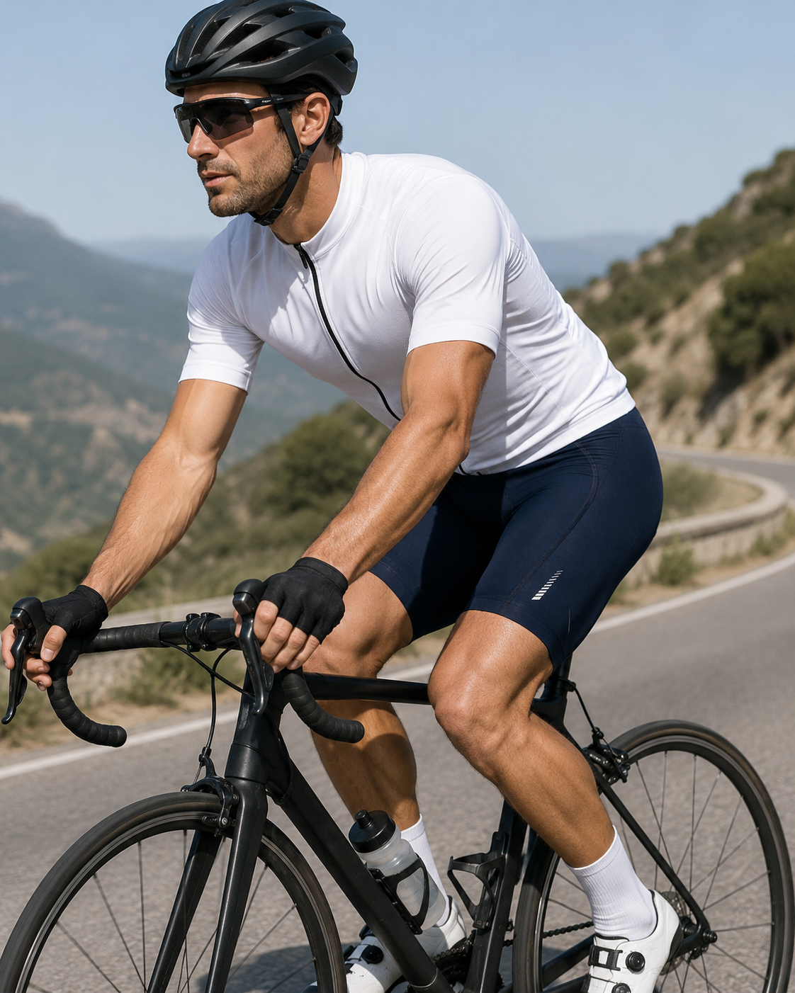 CRIVIT men’s cycling short with padded insert