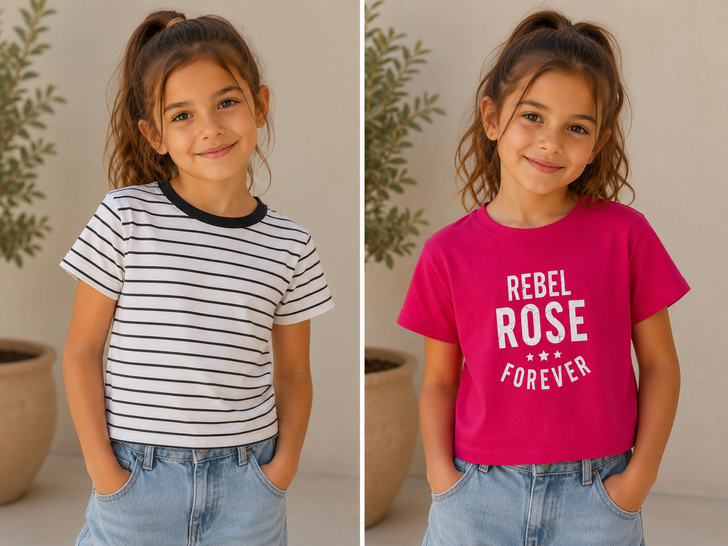 Pepperts! Girls' T-Shirt Set 2-Pack
