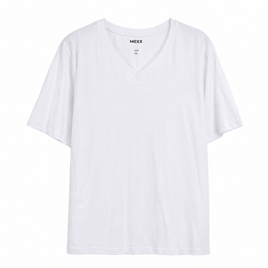 Mexx Men's Plain Solid V-Neck T-Shirt