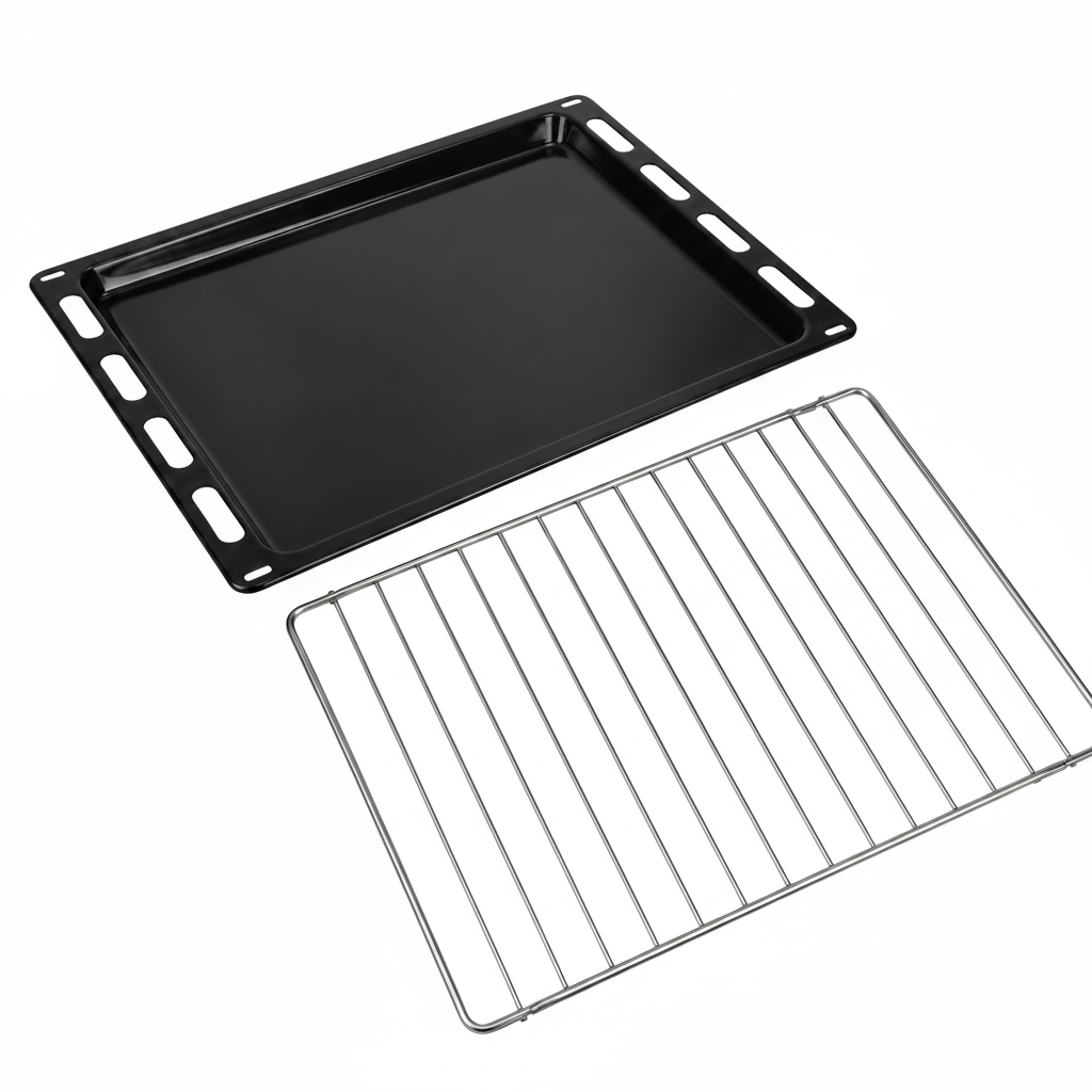 Dekarox Enamelled Oven Baking Tray+rack