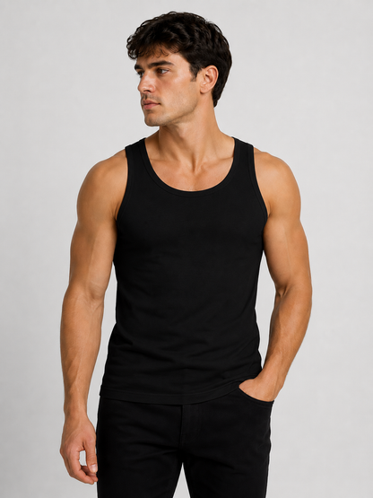 Esmara Men Men's Undershirt 5-Pack Cotton Blend