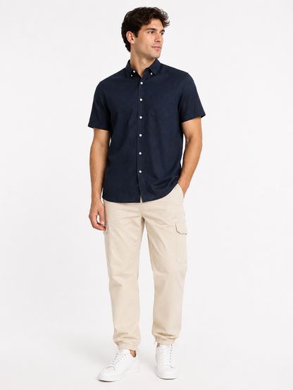 LIVERGY Men's short-sleeved shirt Regular fit