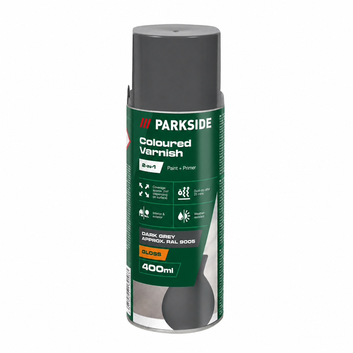 PARKSIDE spray 400ml Colored Varnish Paint and Primer