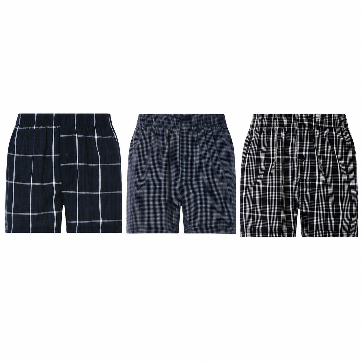 Livergy Men's Boxer Shorts 100% Cotton