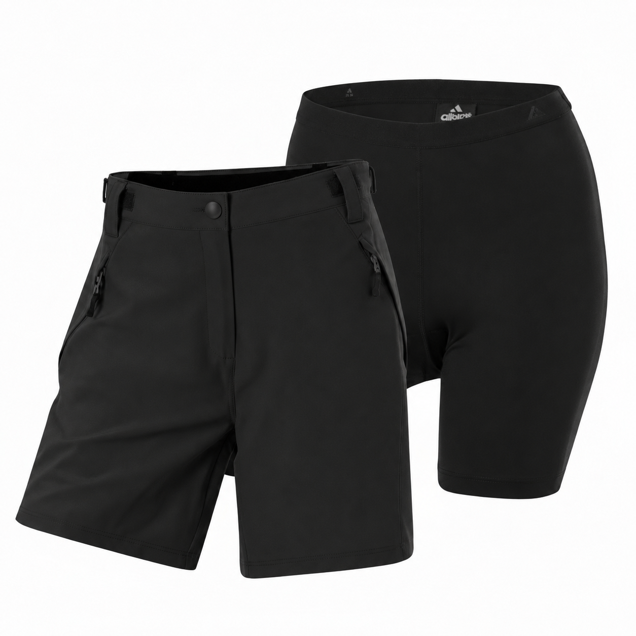 CRIVIT Women's Functional 2-in-1 Pants Menthol