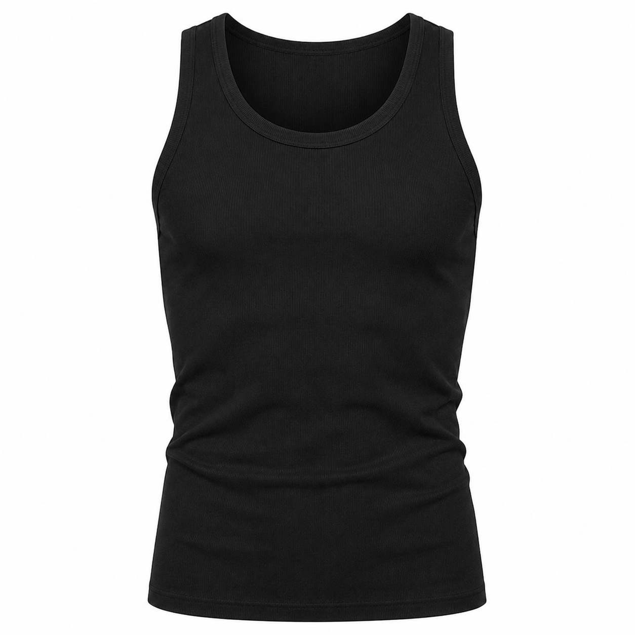 Livergy Men's Black Cotton Underwear Tee