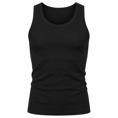 Livergy Men's Black Cotton Underwear Tee