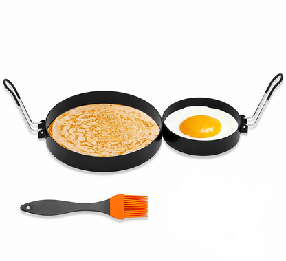 Ameupin Nonstick Stainless Steel Egg Rings 2Pack