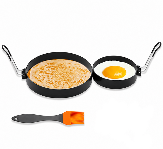 Ameupin Nonstick Stainless Steel Egg Rings 2Pack
