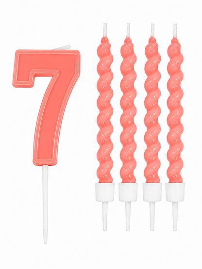 Livarno Home Birthday Candles numbers