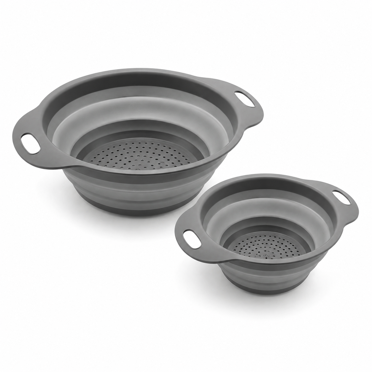 Silicone Folding Colander Strainer Skimmer