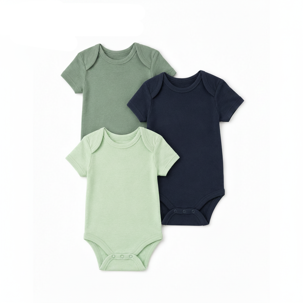 Lupilu Baby Bodysuit 3‑Piece Set