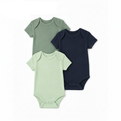 Lupilu Baby Bodysuit 3‑Piece Set