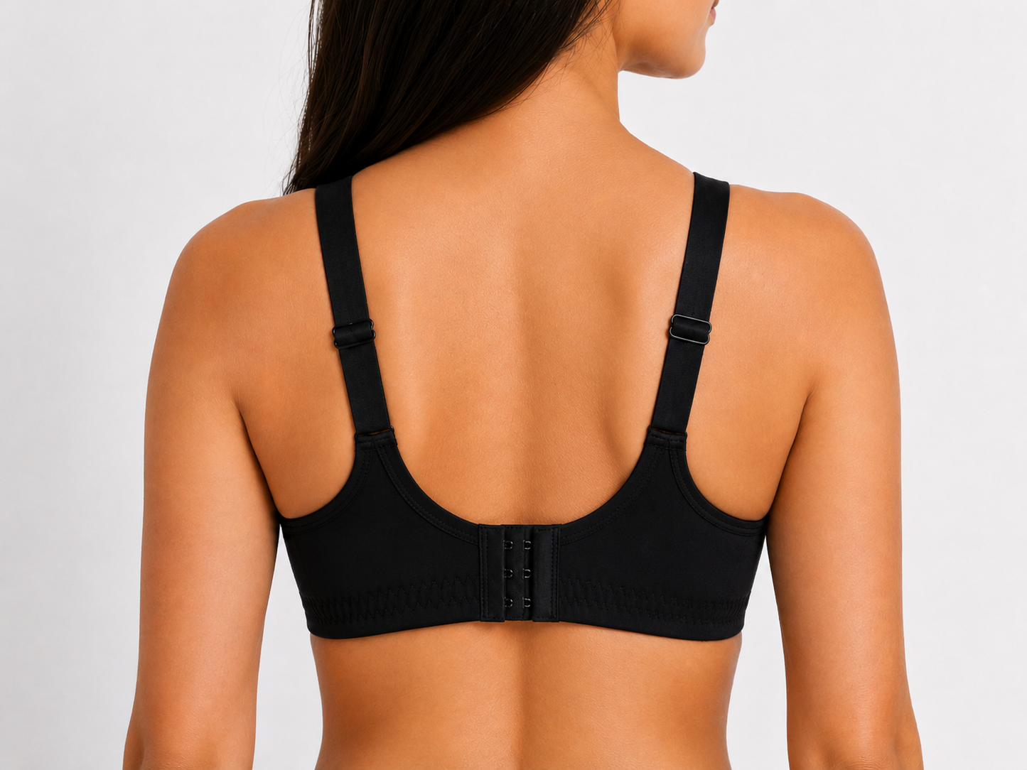 esmara Women's Black Full-Coverage Support Bra