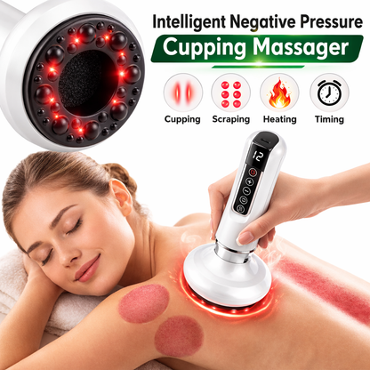 Intelligent Negative Pressure Cupping Massage Device – Portable Relief