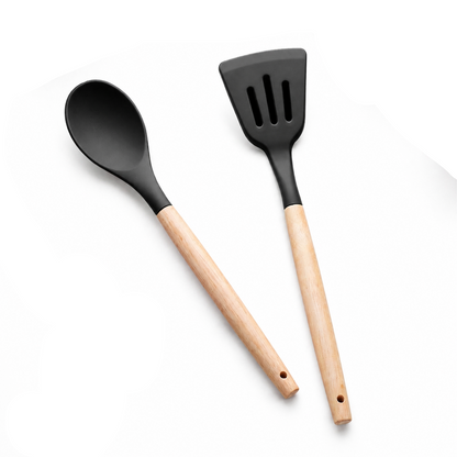 Non-Stick Silicone Spatula Set