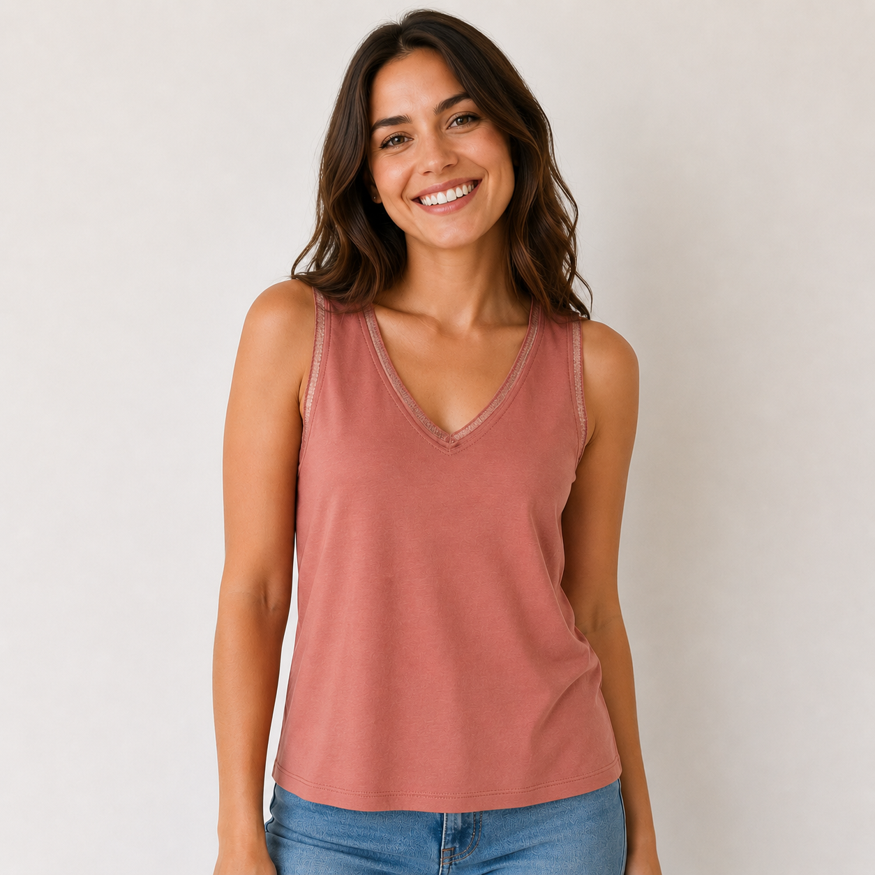 ESMARA Linen Women's Top