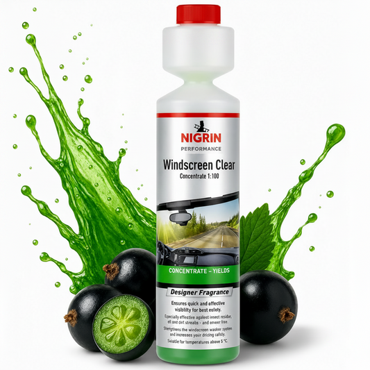 NIGRIN glass cleaner Concentrate Front Vehicle Glass 250ml Clear