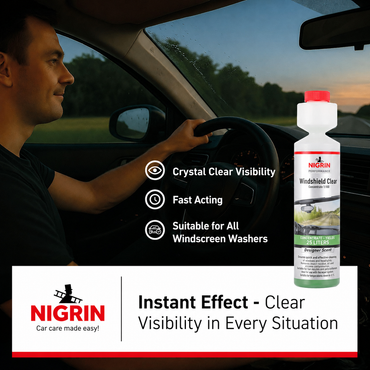 NIGRIN glass cleaner Concentrate Front Vehicle Glass 250ml Clear
