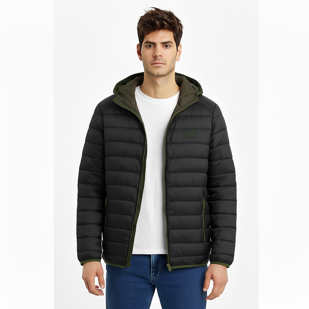 HOHENHORN GREEN AND BLACK JACKET SMALL